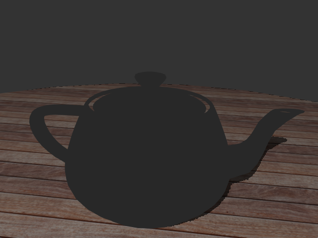 teapot, ambient term